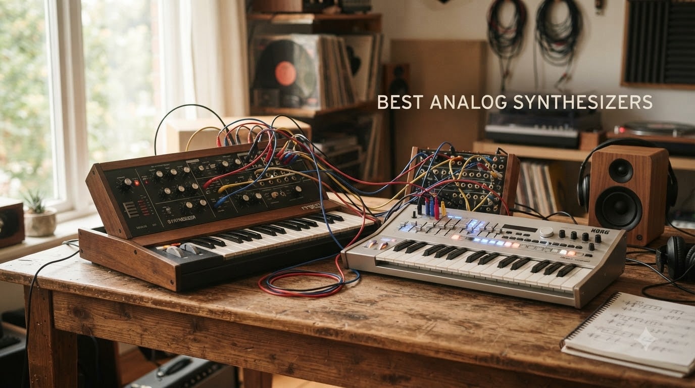 best analog synthesizers