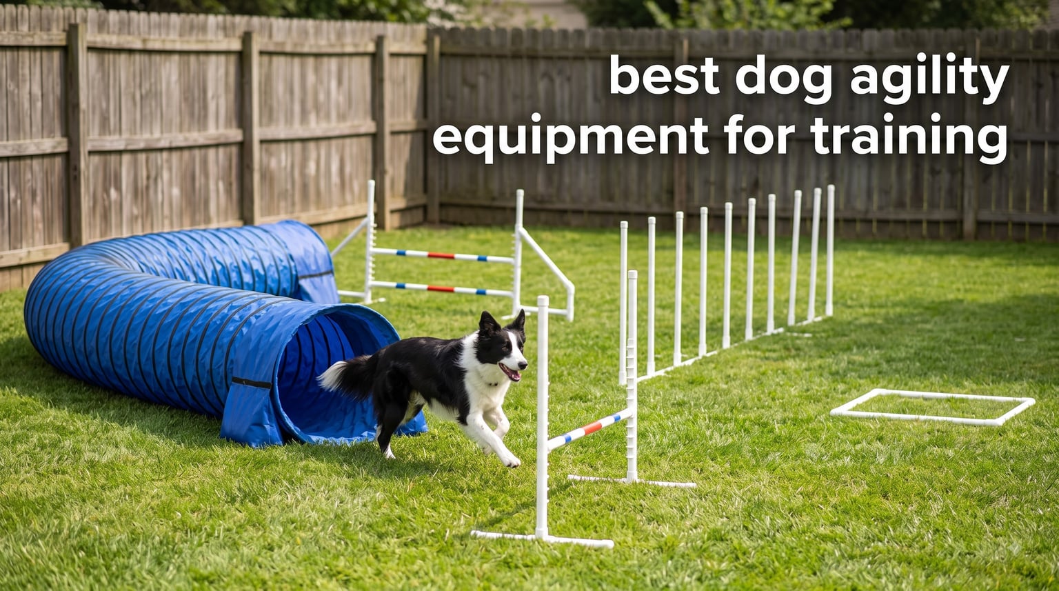 best dog agility equipment for training