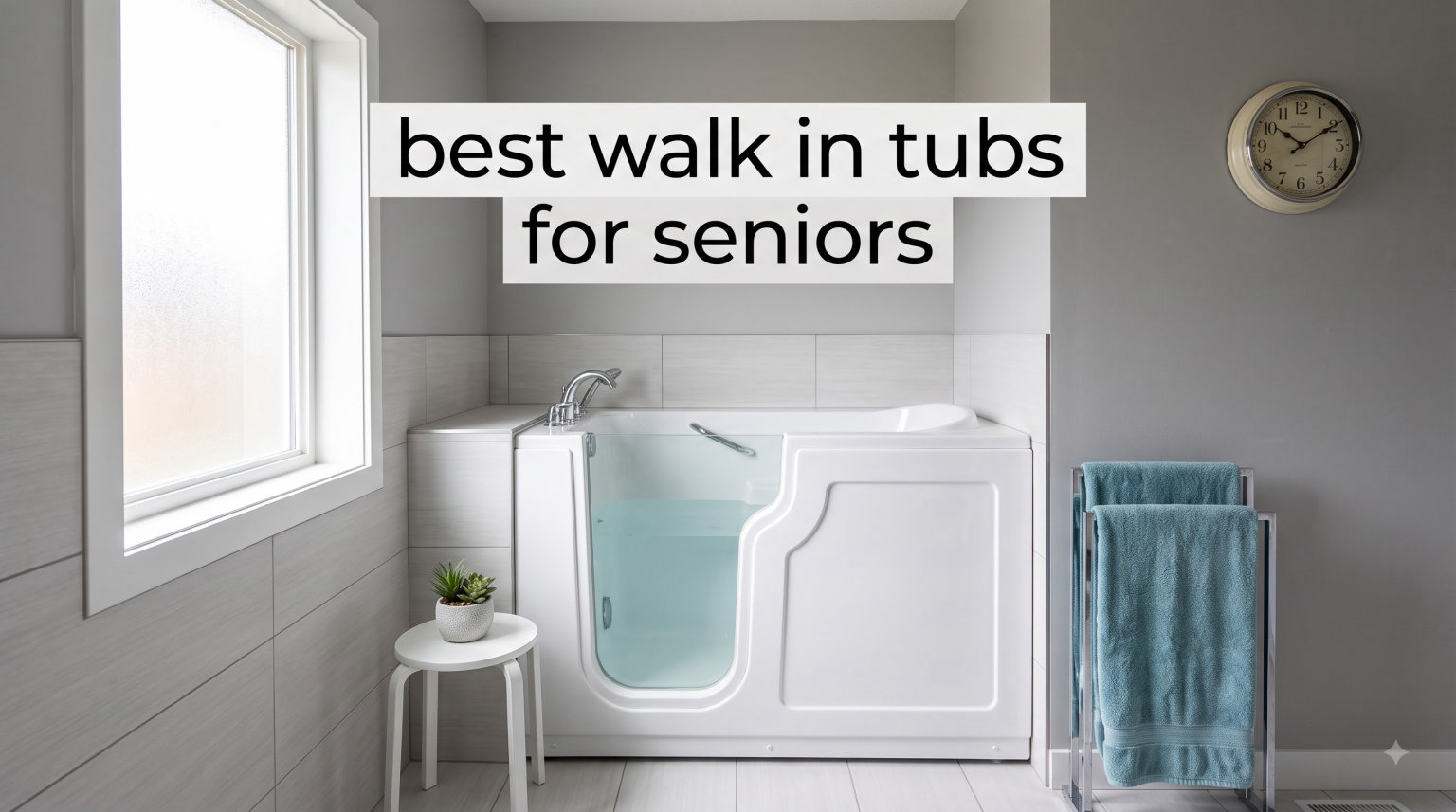 best walk in tubs for seniors