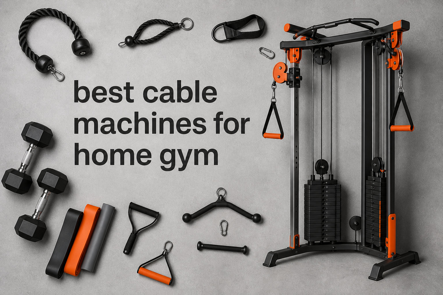 best cable machines for home gym