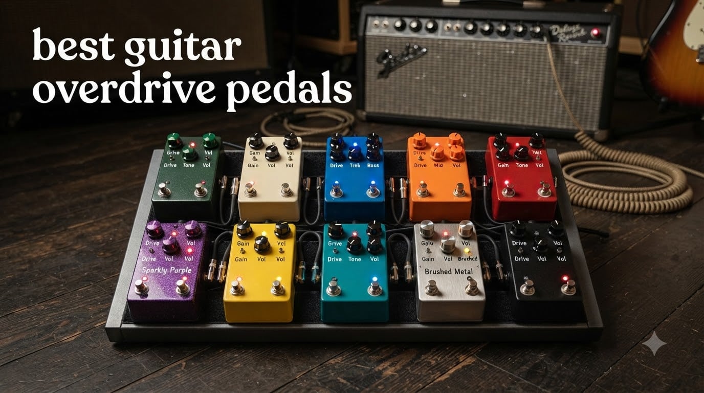 best guitar overdrive pedals