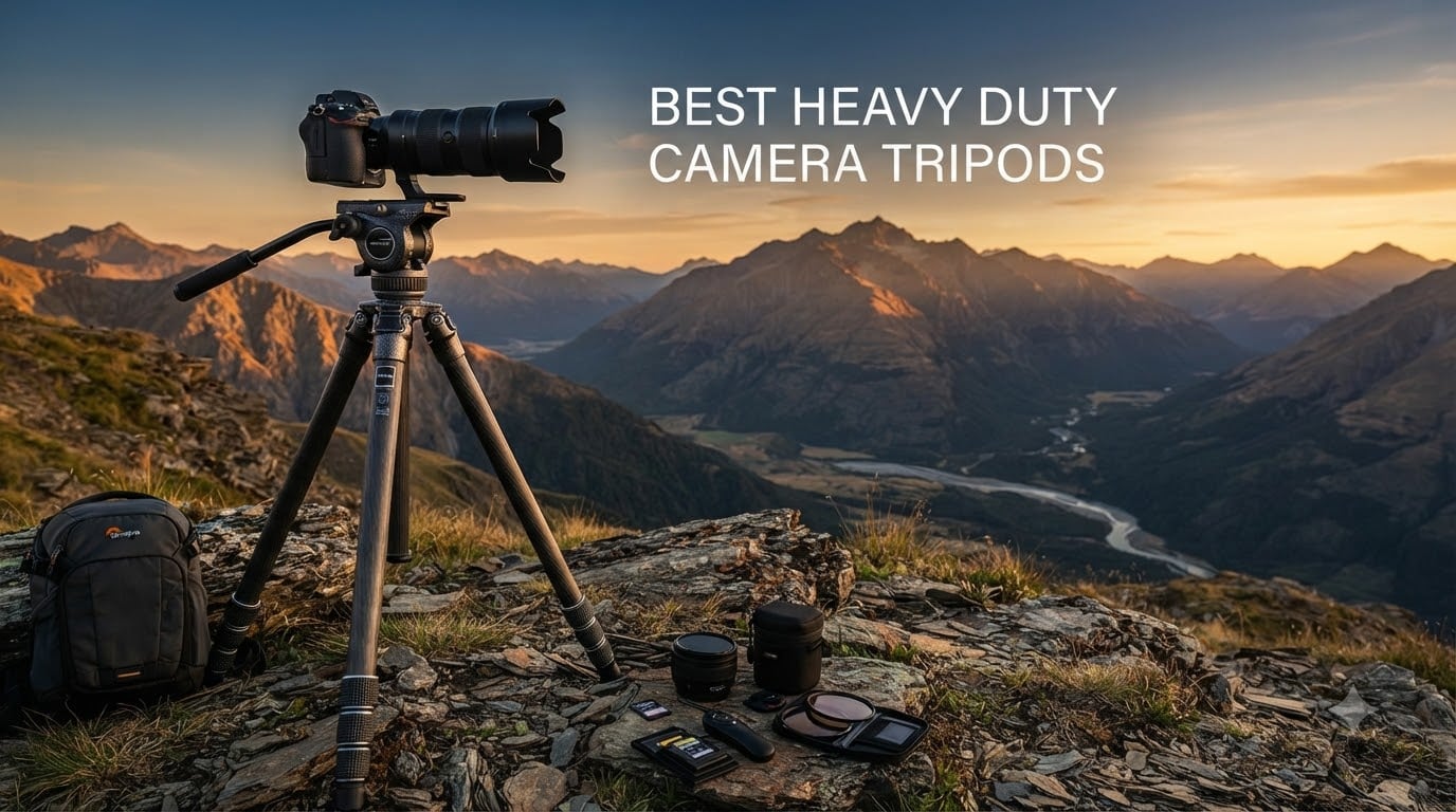 best heavy duty camera tripods