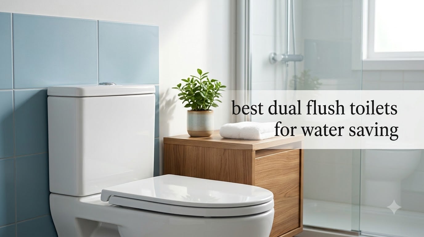 best dual flush toilets for water saving