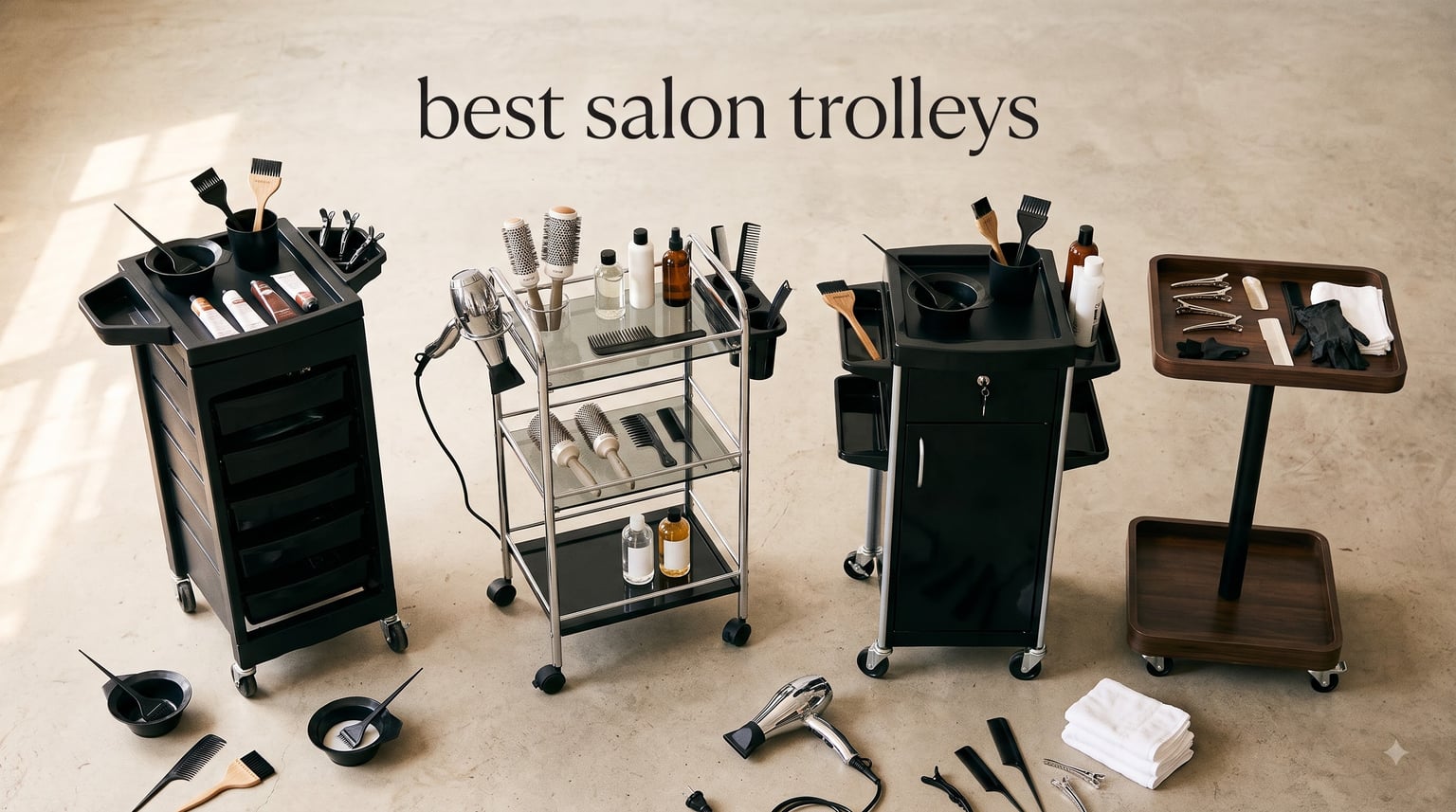 best salon trolleys