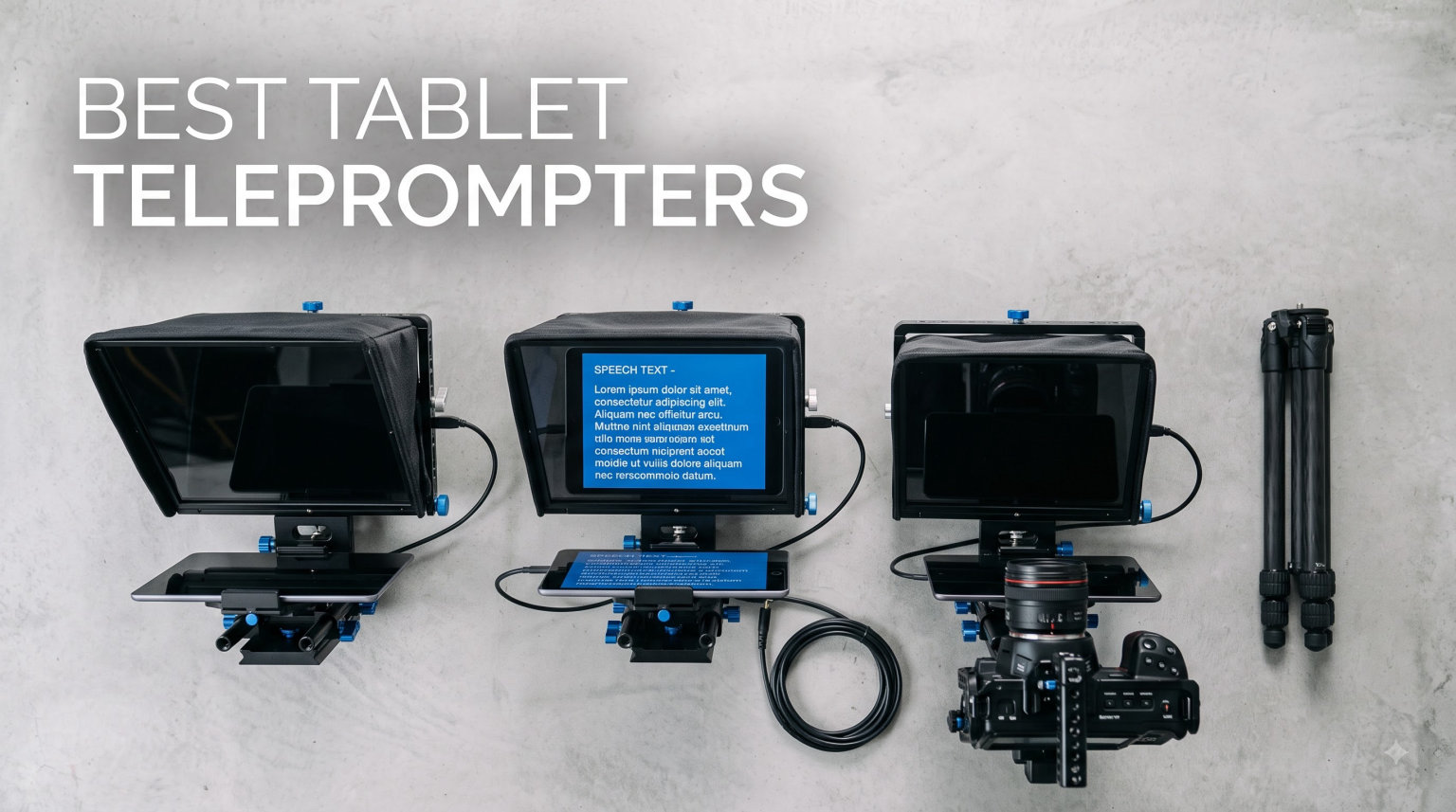 best tablet teleprompters