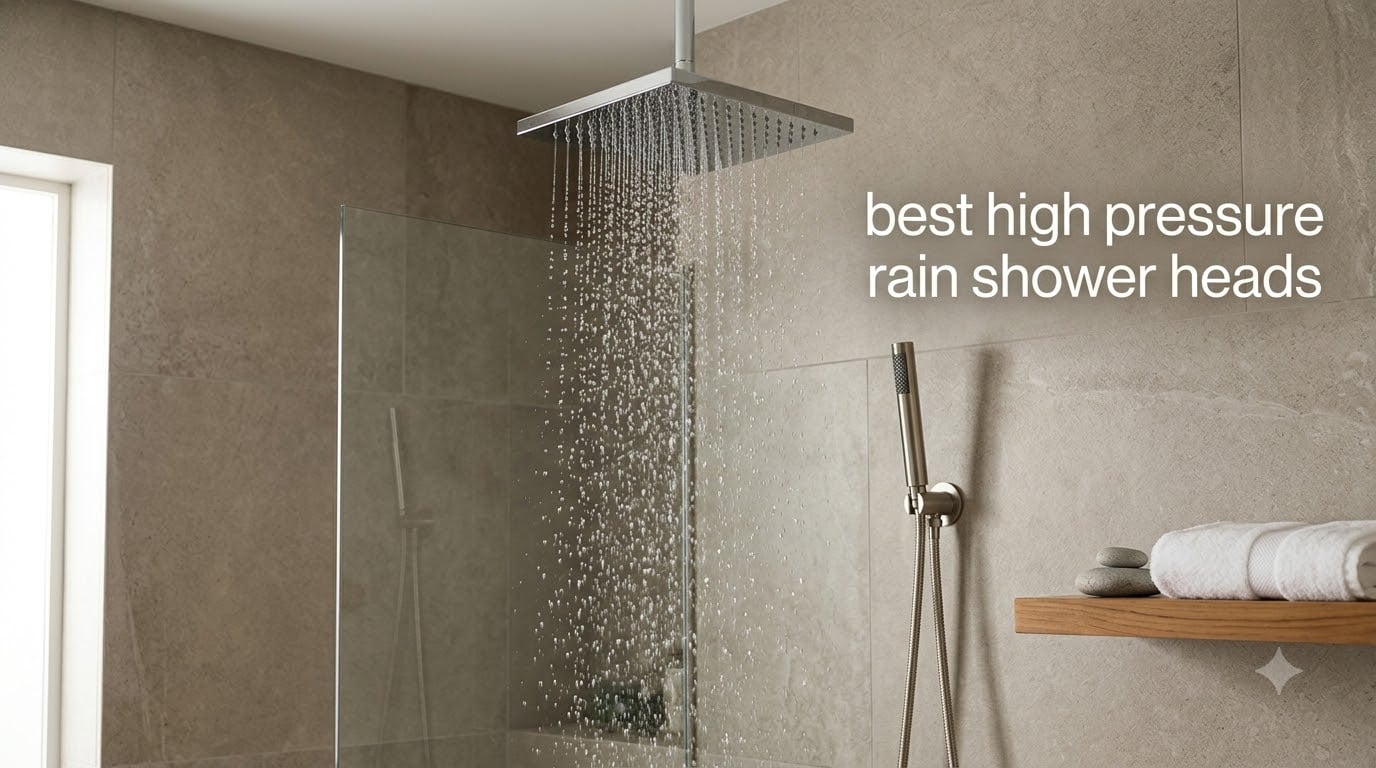 best high pressure rain shower heads