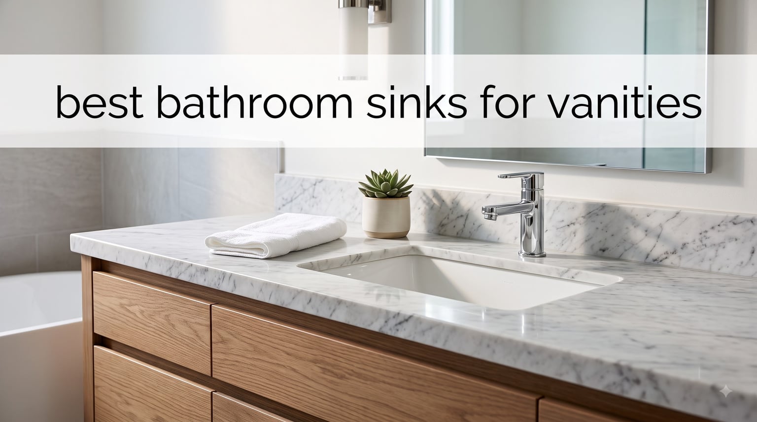 best bathroom sinks for vanities