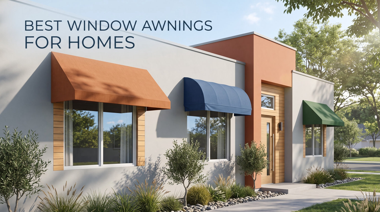best window awnings for homes