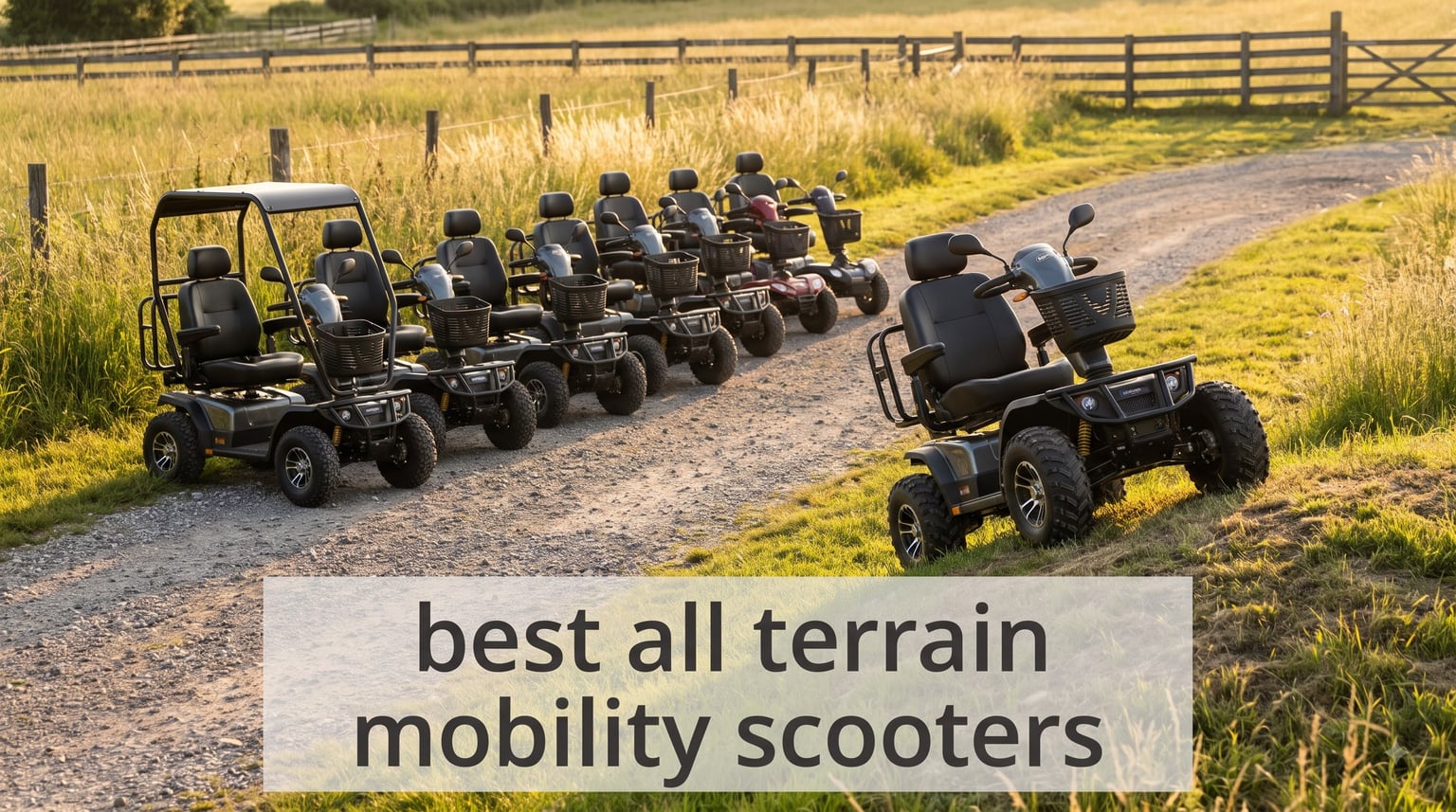 best all terrain mobility scooters