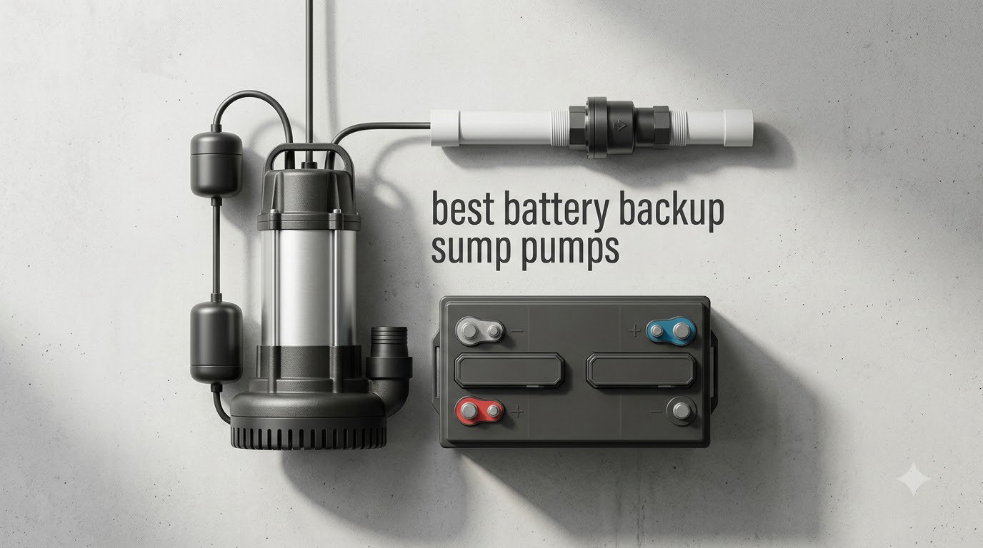 best battery backup sump pumps