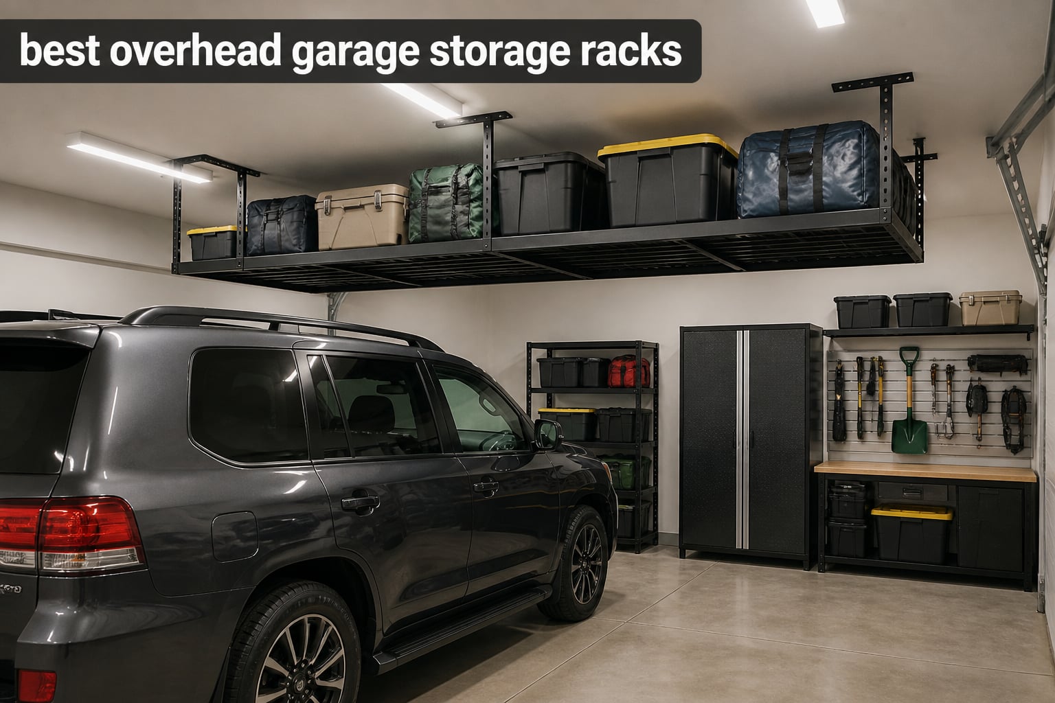 best overhead garage storage racks