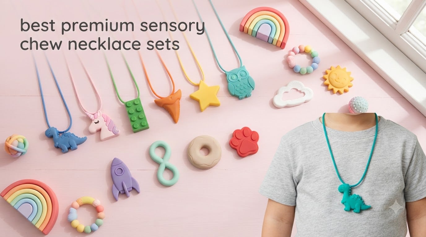 best premium sensory chew necklace sets