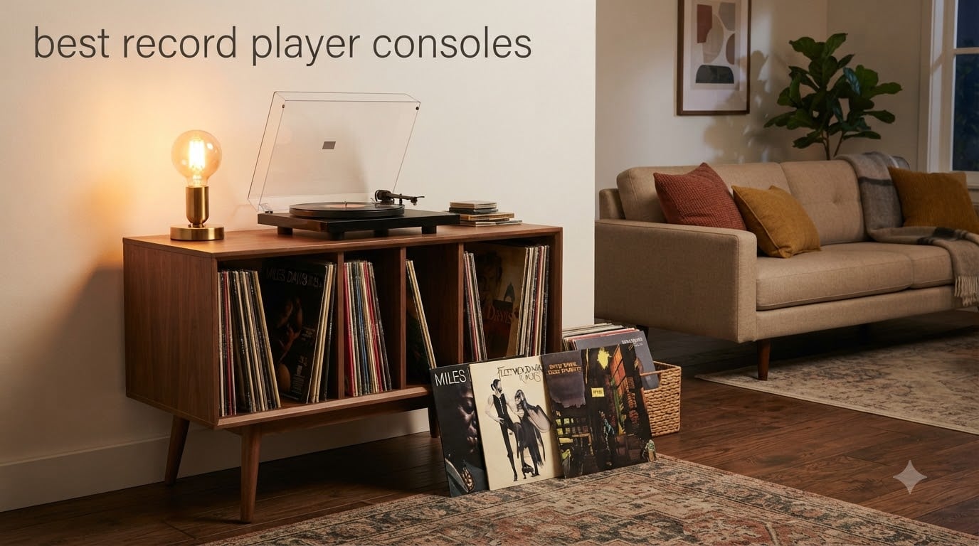 best record player consoles