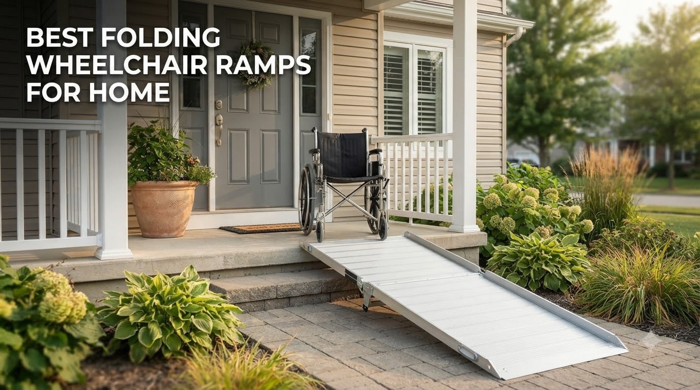 best folding wheelchair ramps for home