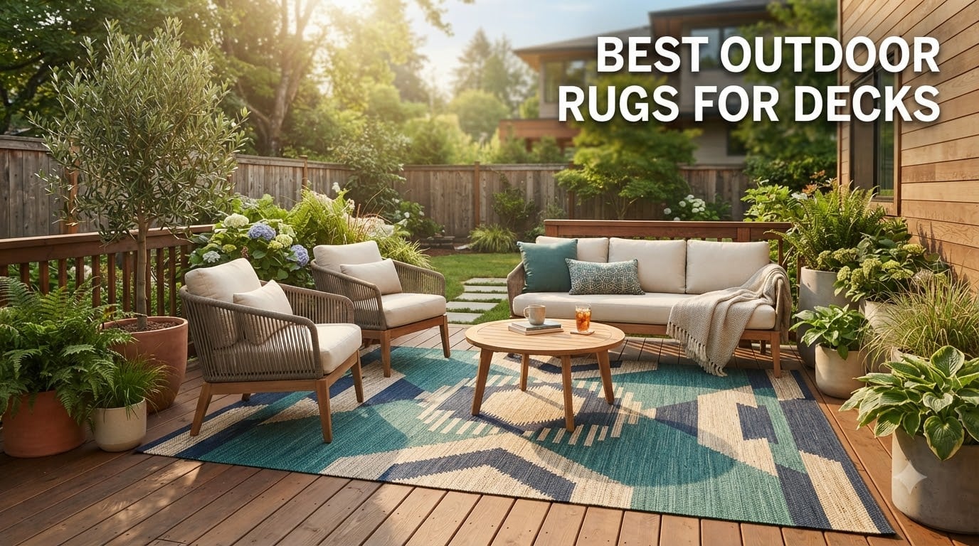best outdoor rugs for decks