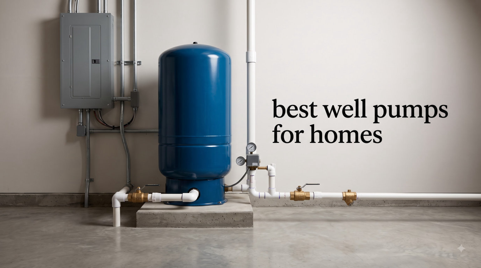 best well pumps for homes