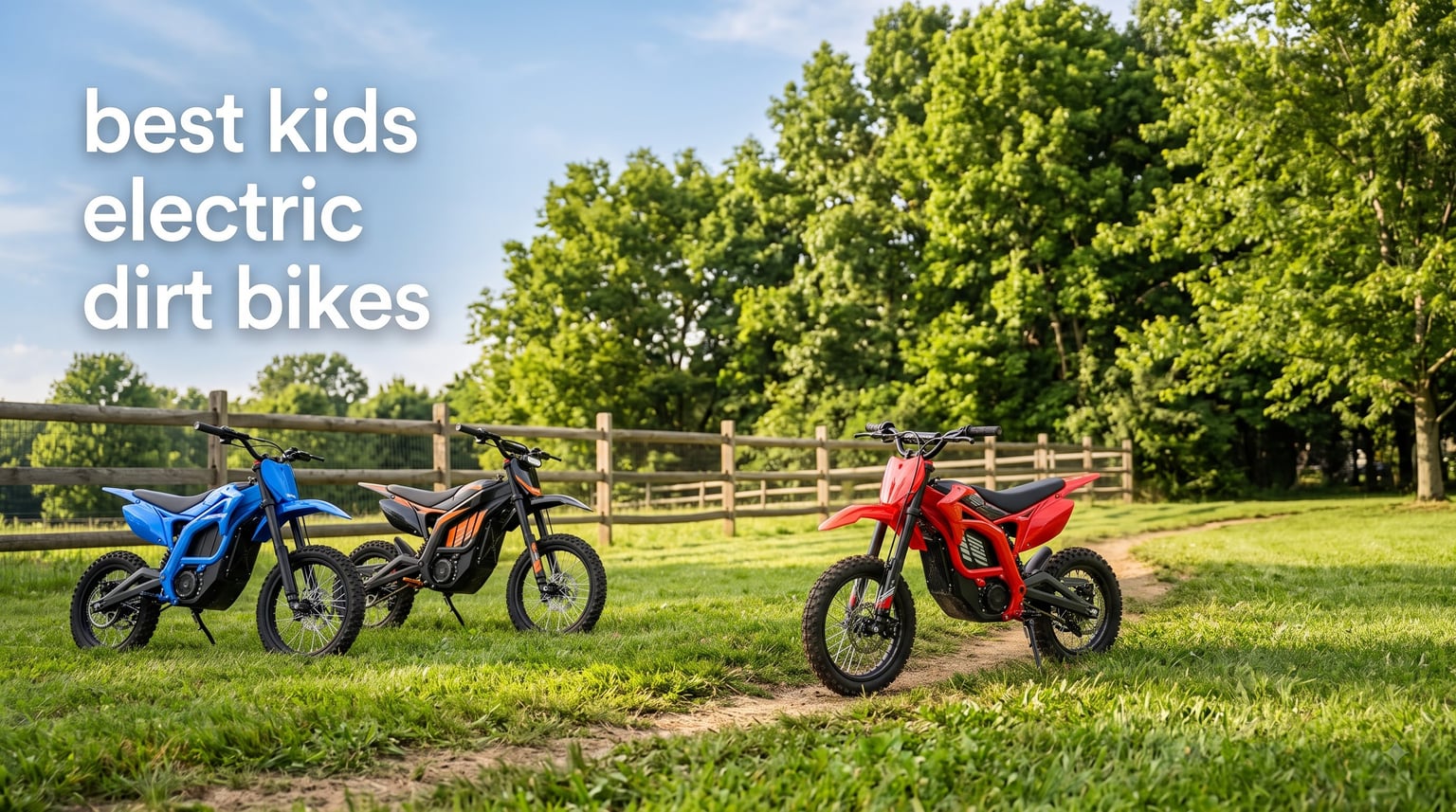 best kids electric dirt bikes