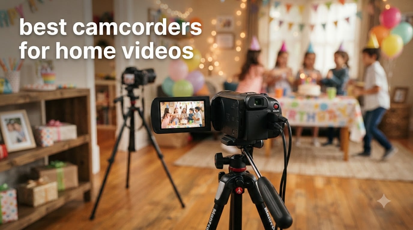 best camcorders for home videos