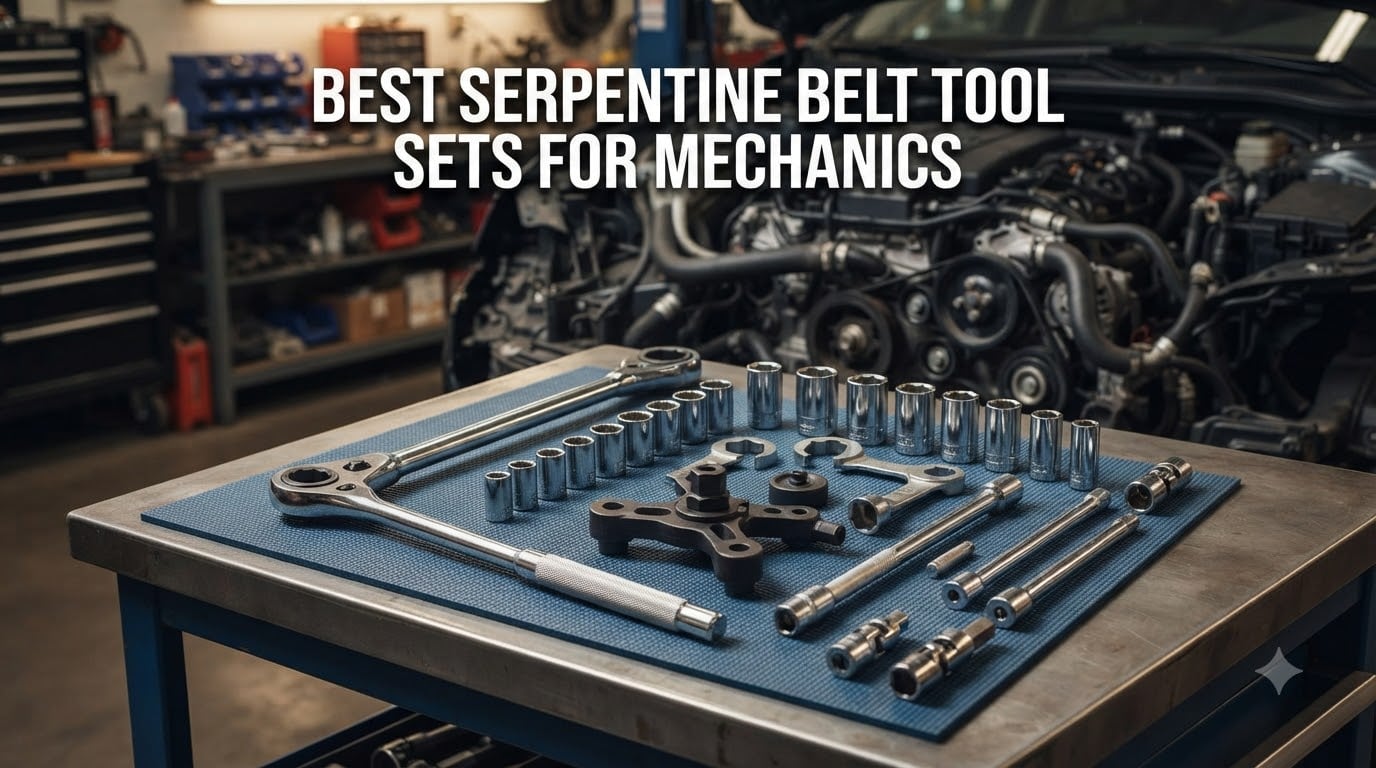 best serpentine belt tool sets for mechanics