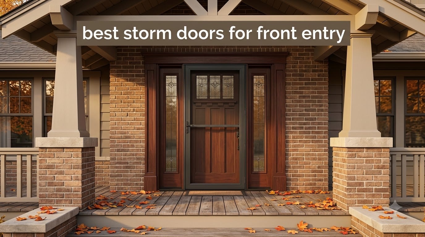 best storm doors for front entry
