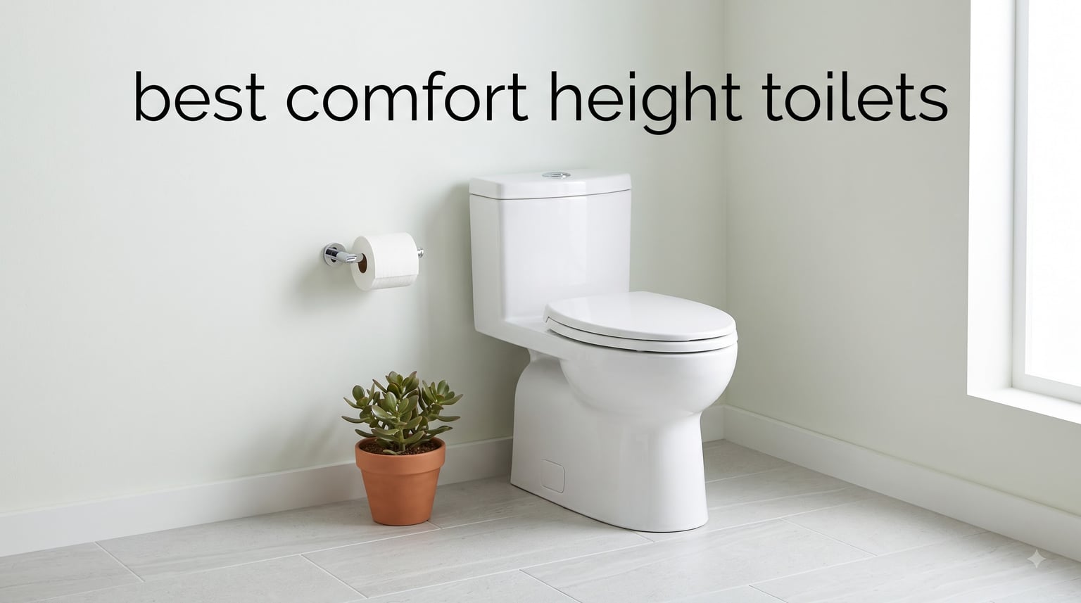 best comfort height toilets