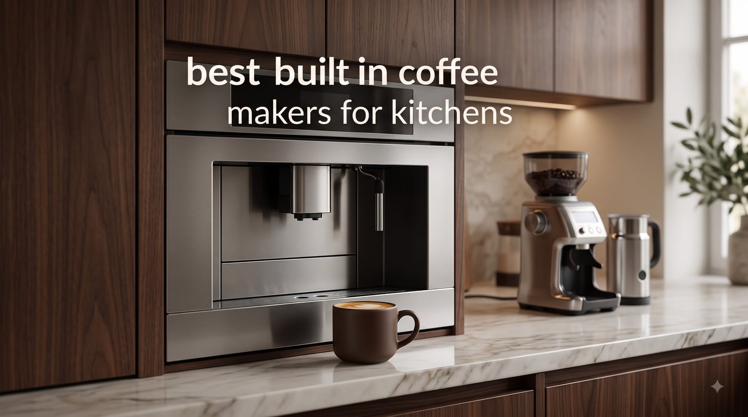best built in coffee makers for kitchens