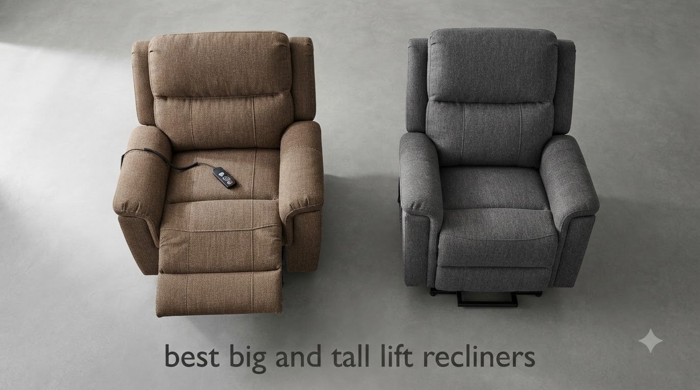 best big and tall lift recliners