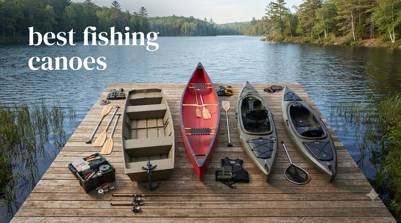 best fishing canoes