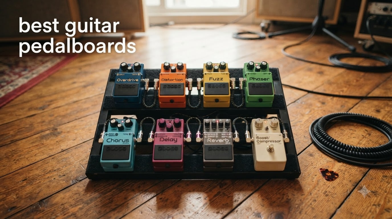best guitar pedalboards