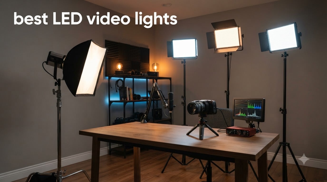best LED video lights