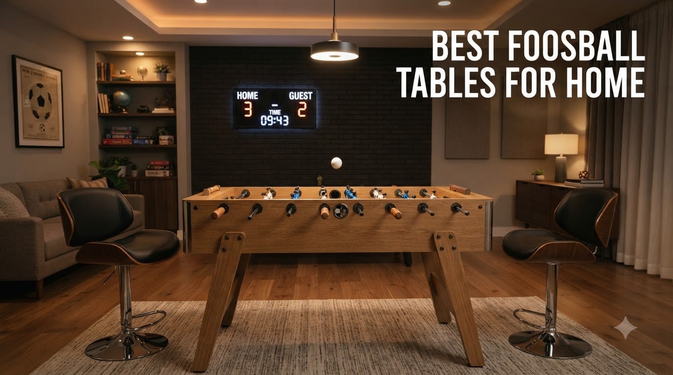 best foosball tables for home
