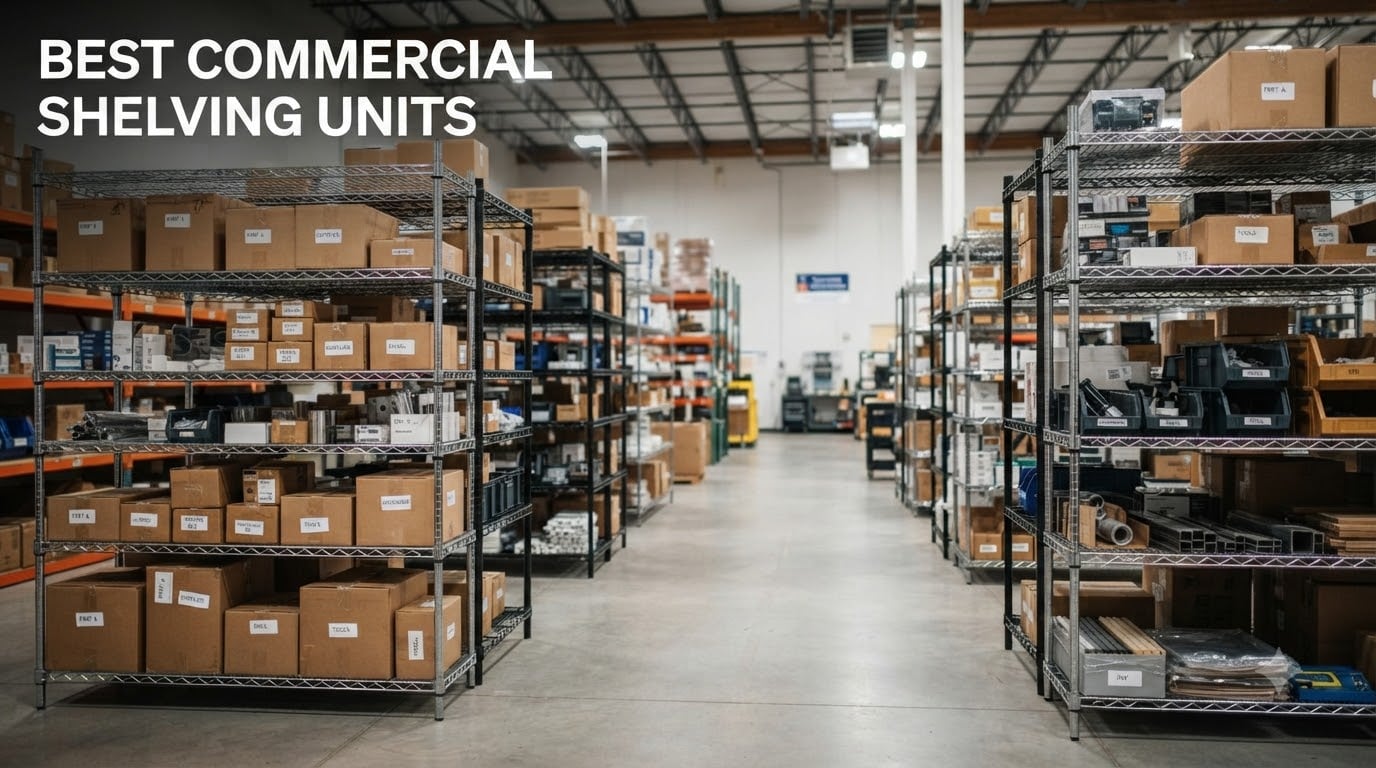 best commercial shelving units