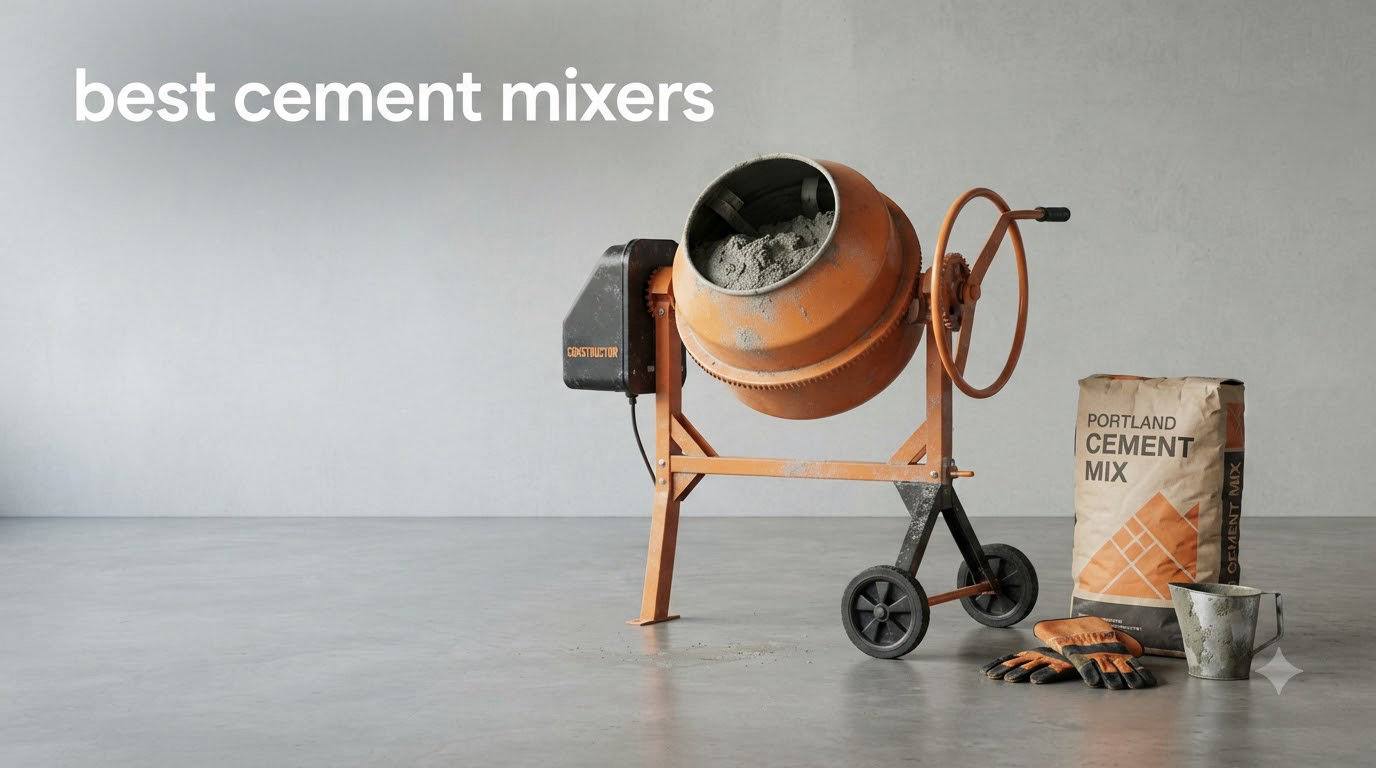 best cement mixers