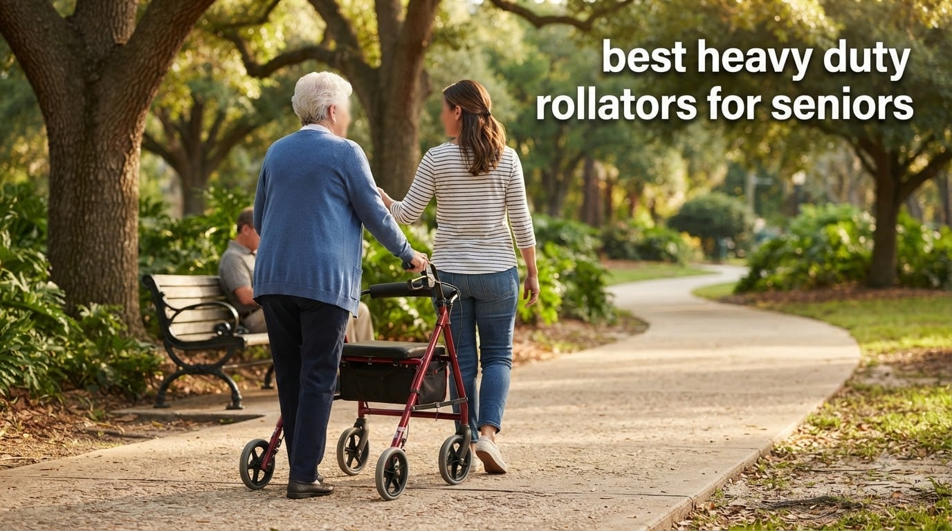 best heavy duty rollators for seniors