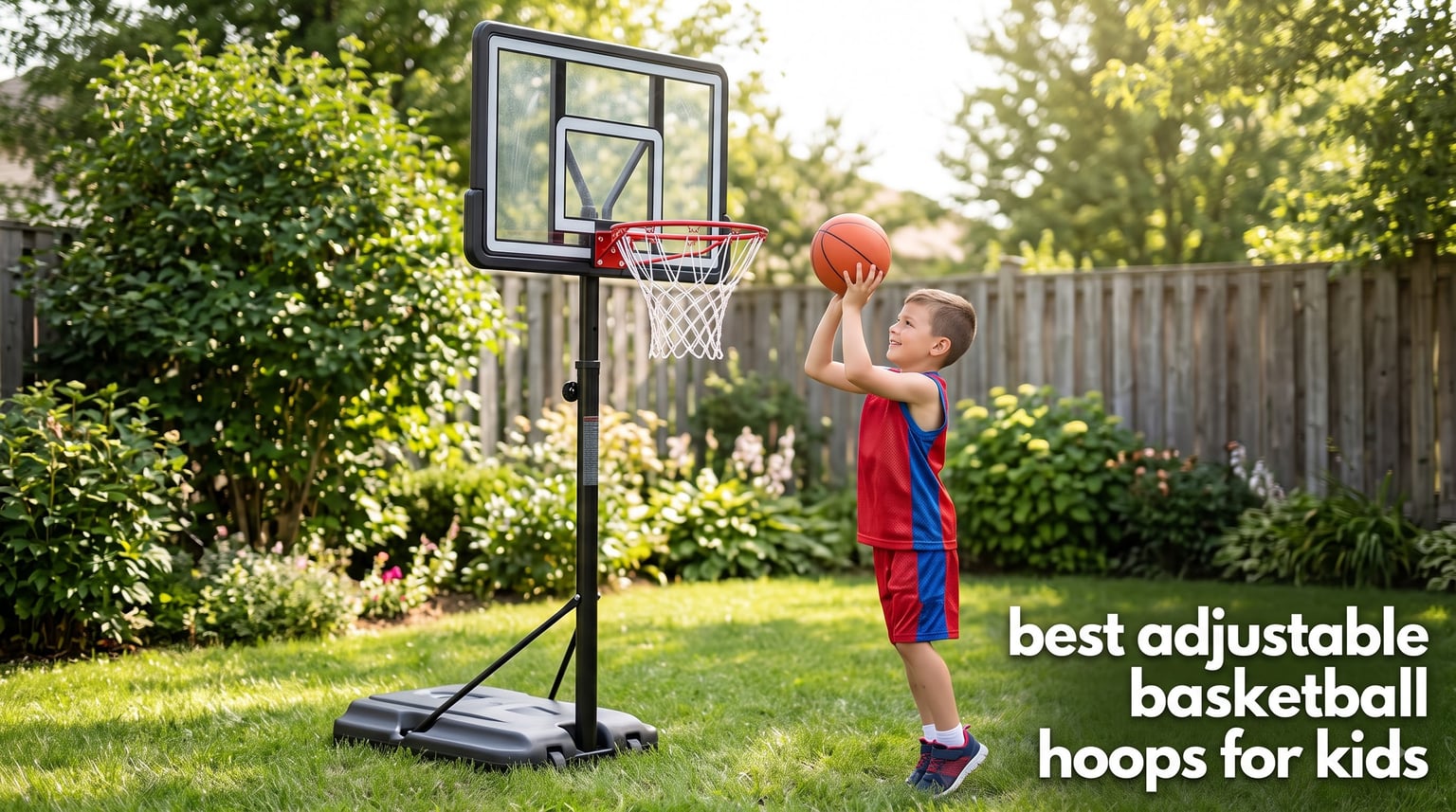 best adjustable basketball hoops for kids