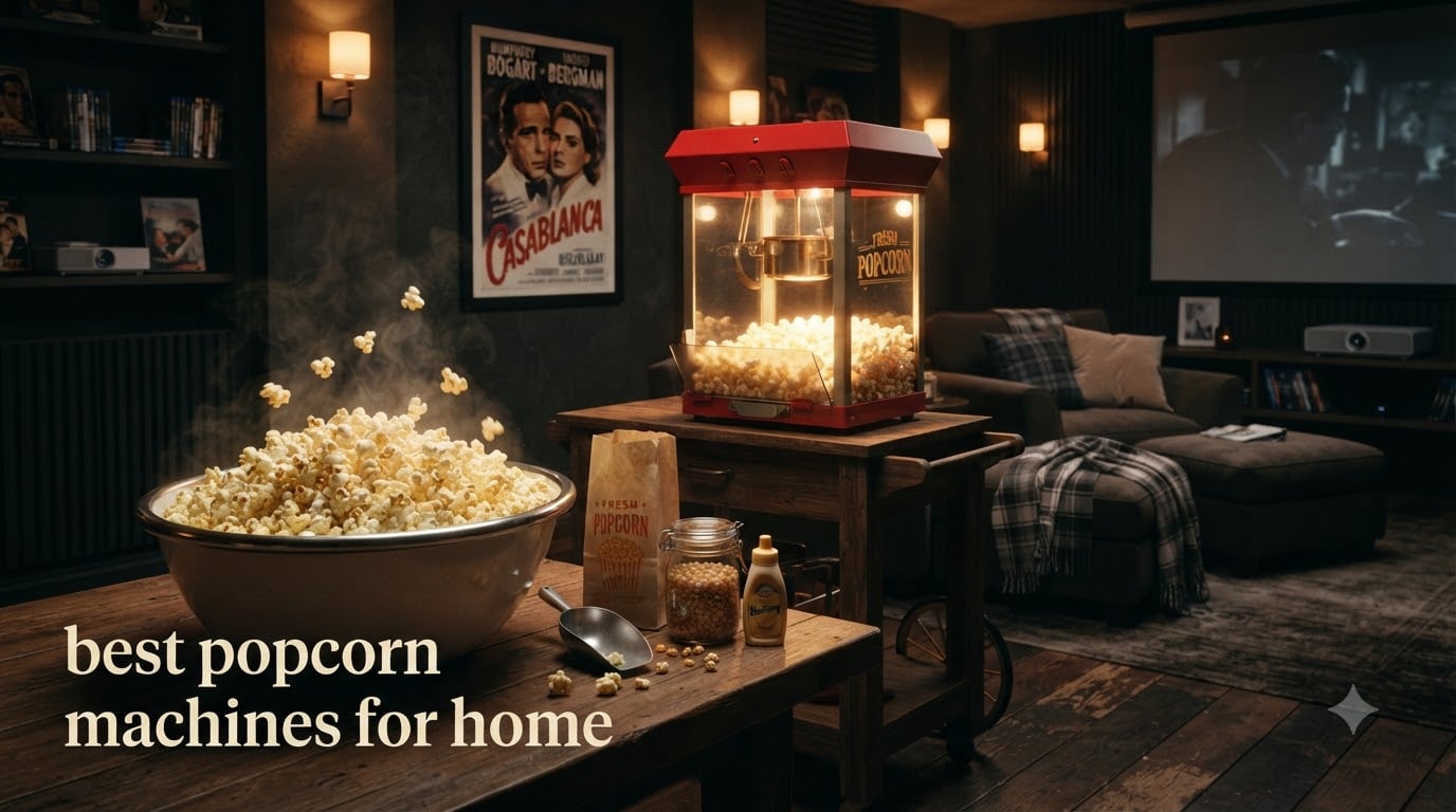 best popcorn machines for home