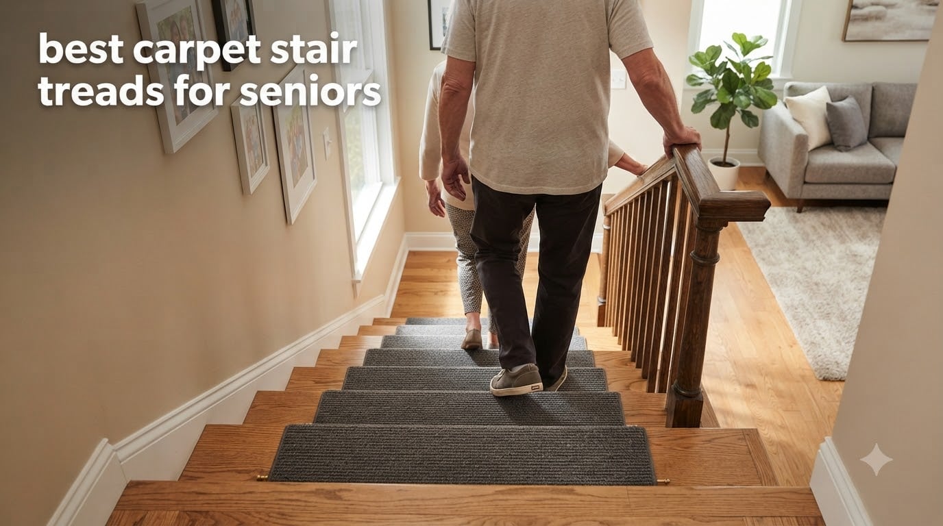 best carpet stair treads for seniors