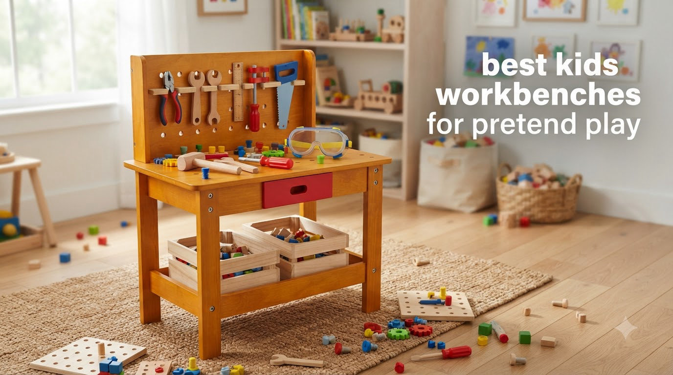 best kids workbenches for pretend play