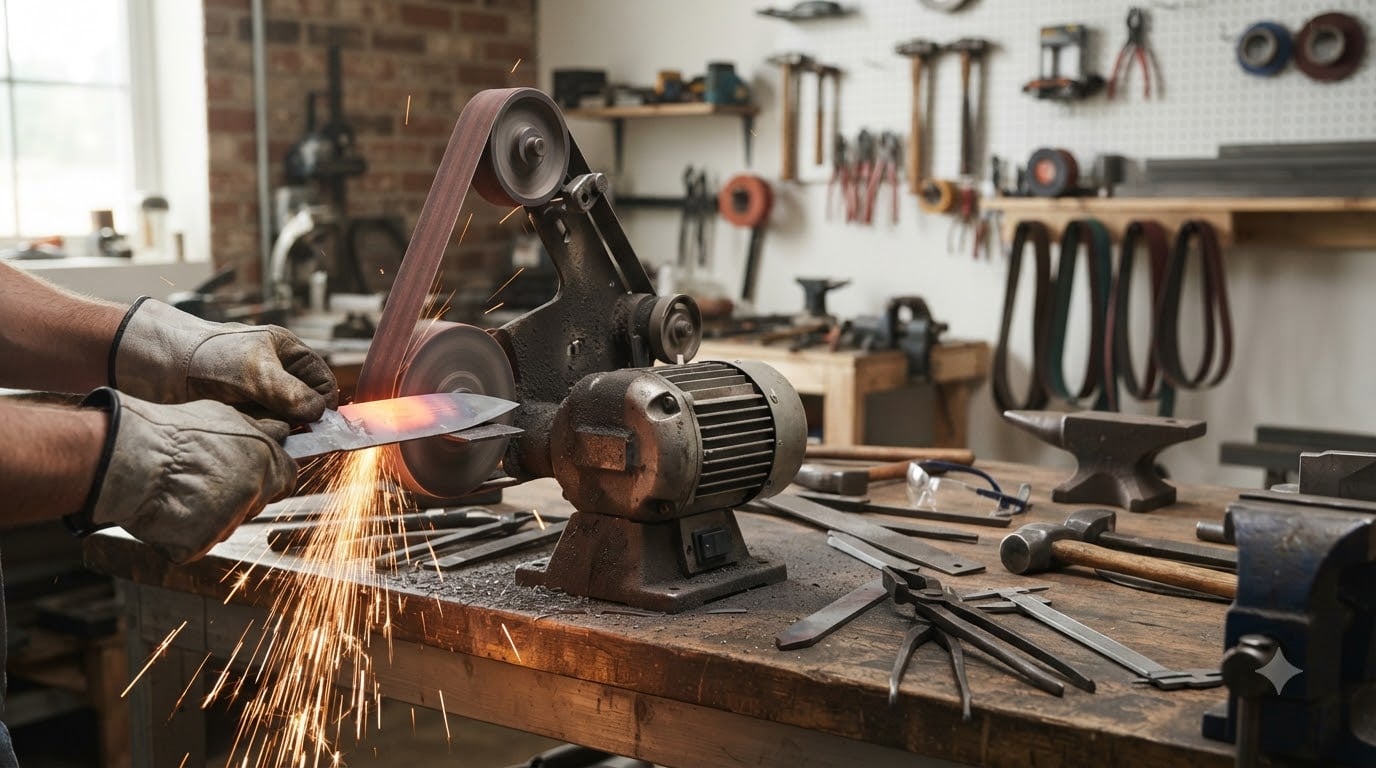 best professional belt grinders for knife making