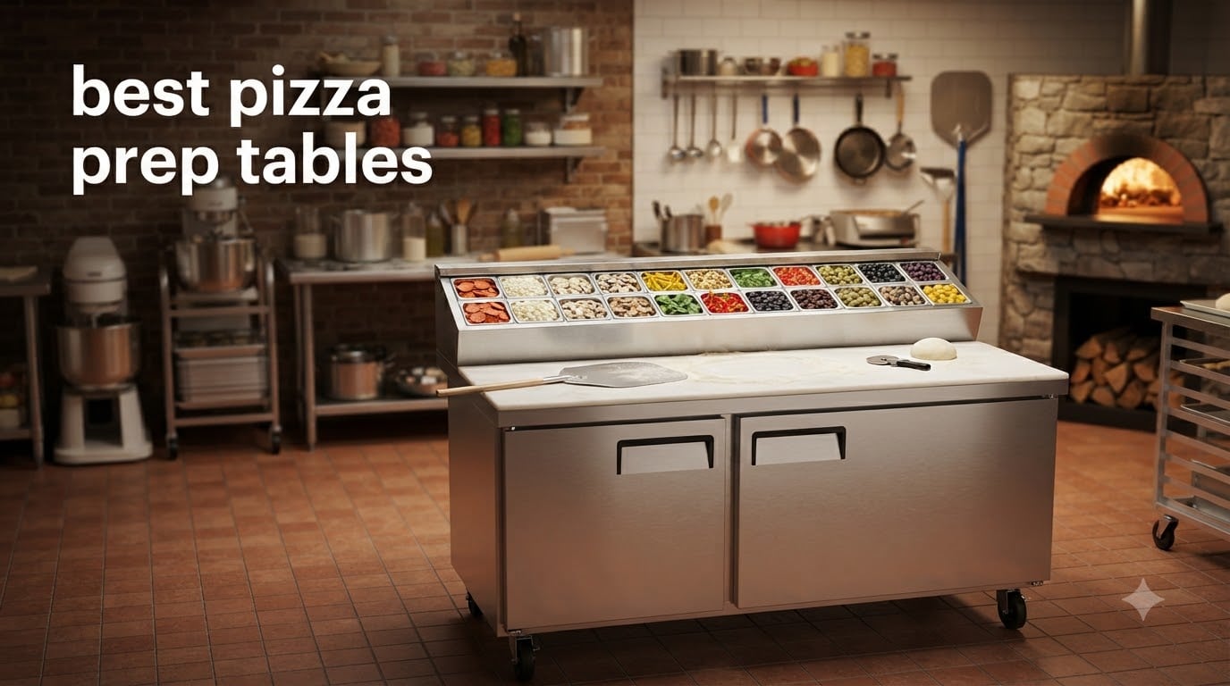 best pizza prep tables