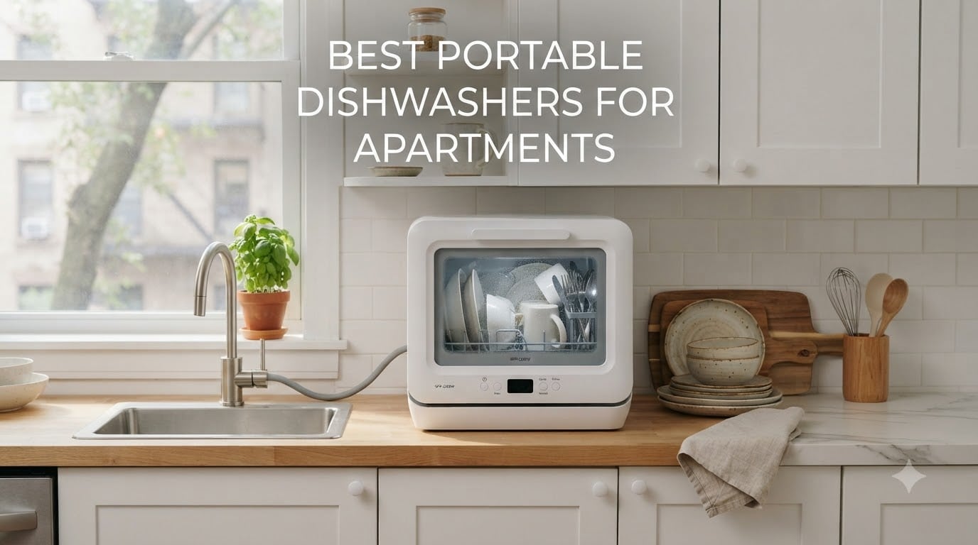 best portable dishwashers for apartments