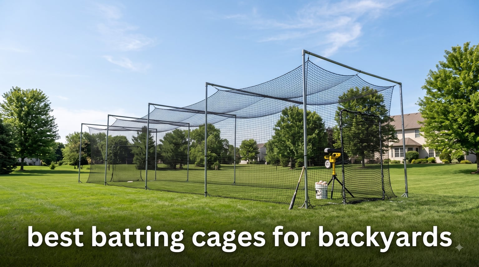 best batting cages for backyards