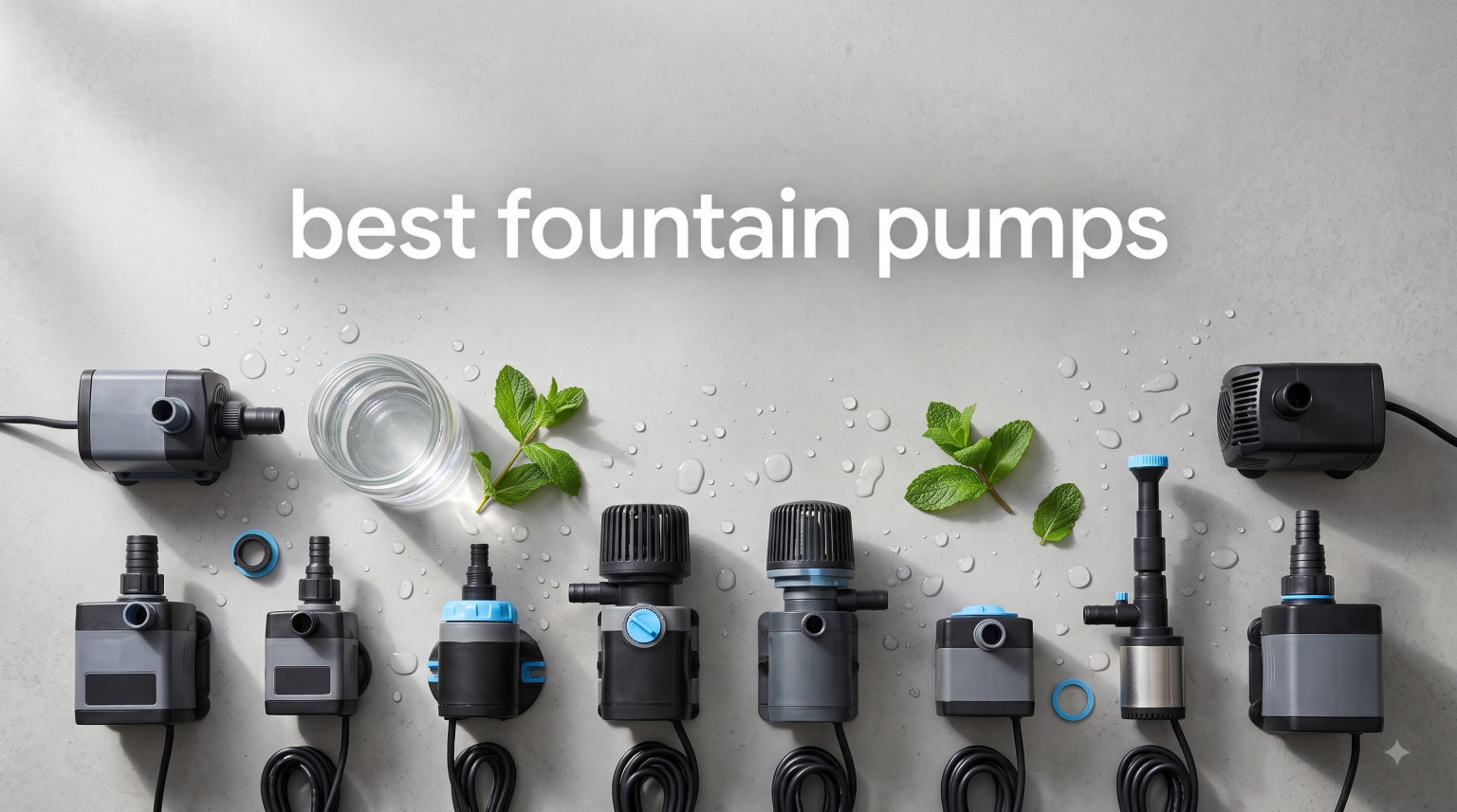 best fountain pumps