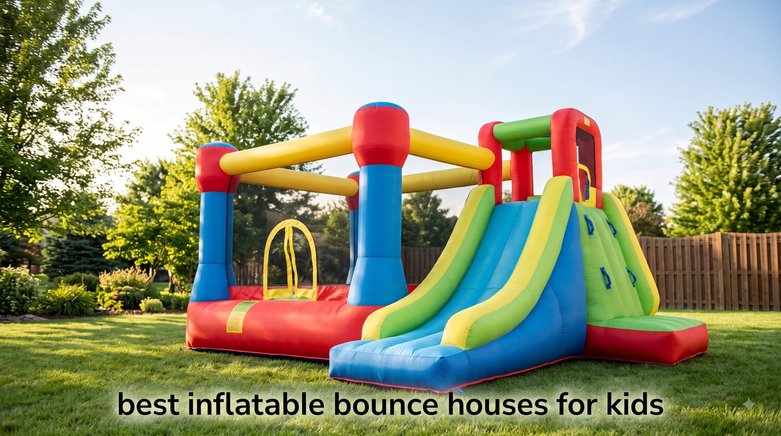 best inflatable bounce houses for kids