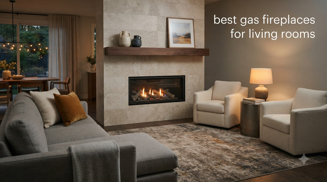 best gas fireplaces for living rooms