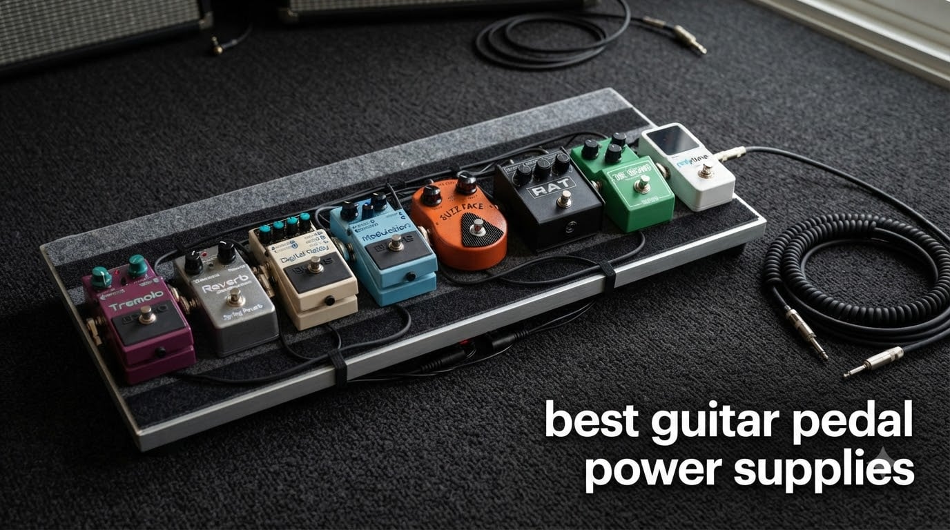 best guitar pedal power supplies