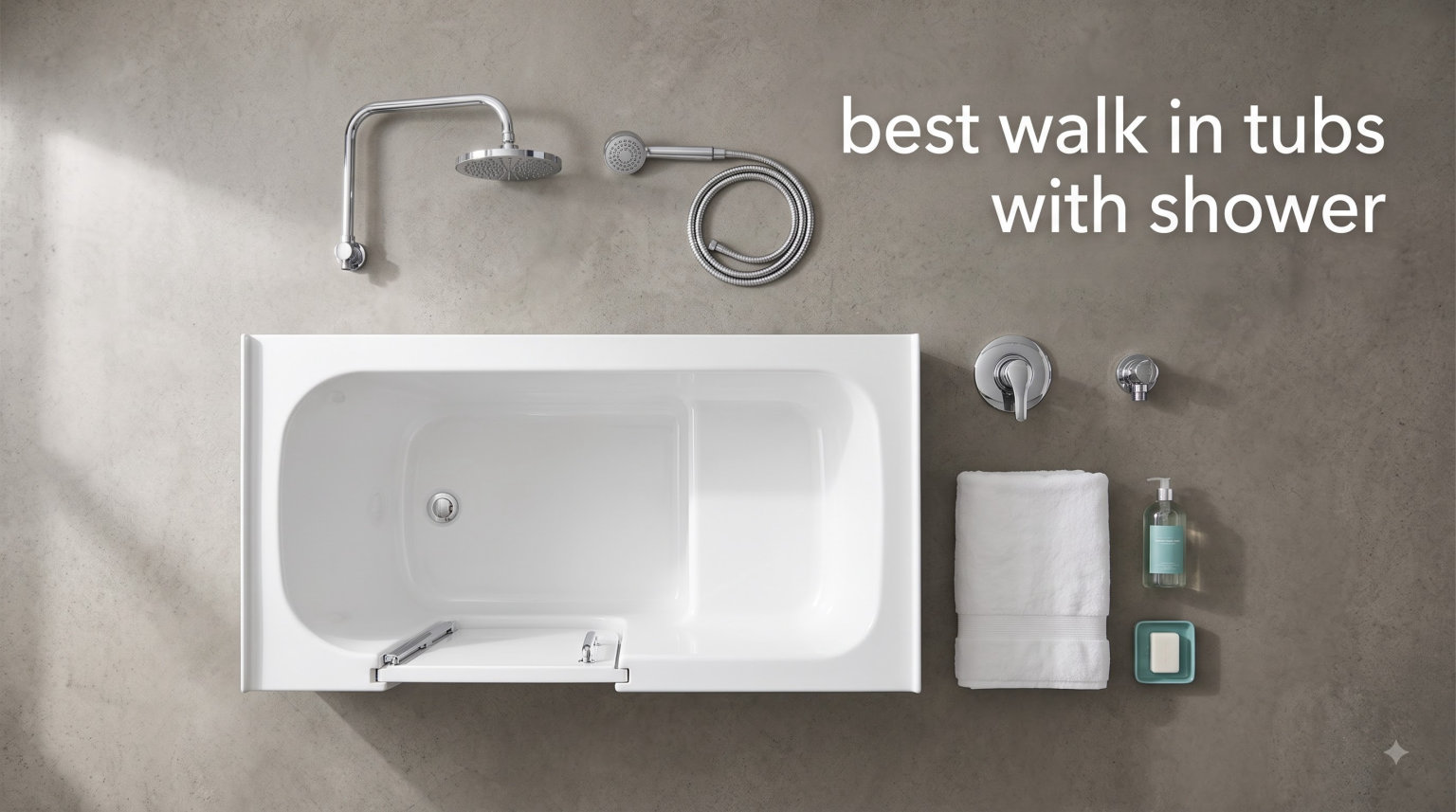 best walk in tubs with shower
