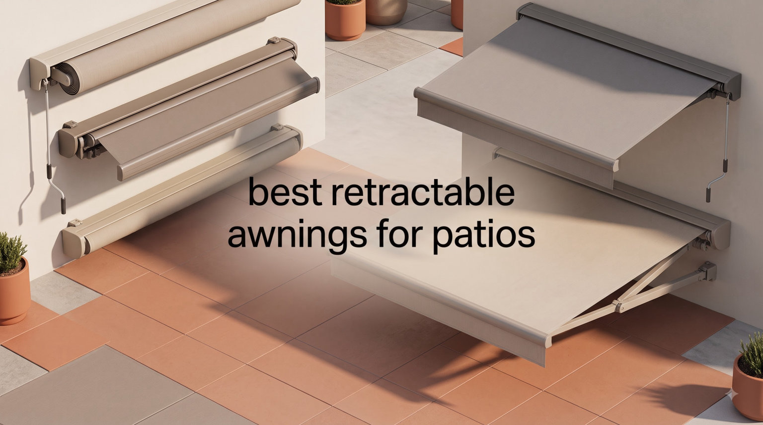 best retractable awnings for patios