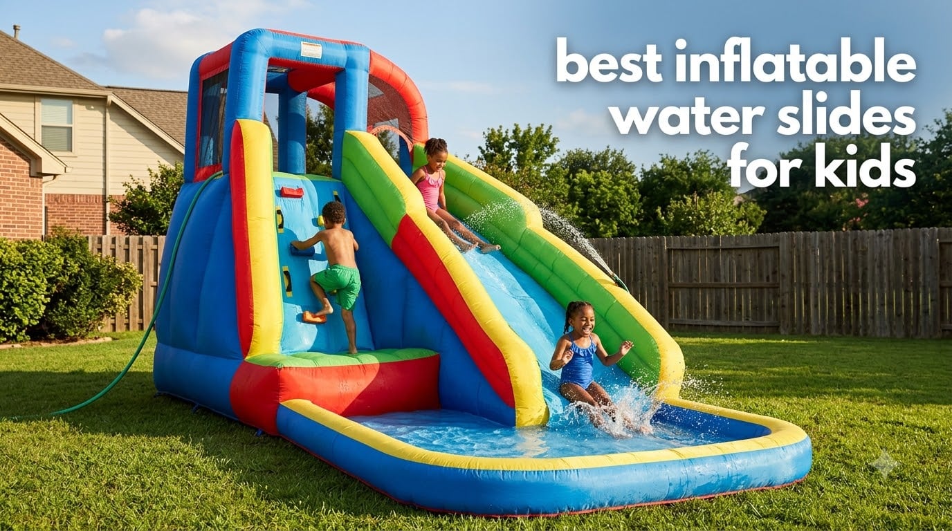 best inflatable water slides for kids