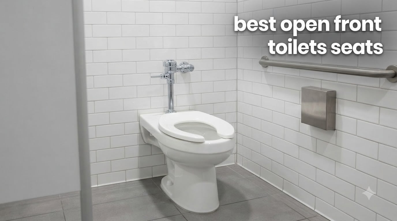 best open front toilets seats